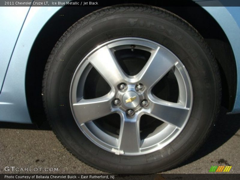 Ice Blue Metallic / Jet Black 2011 Chevrolet Cruze LT
