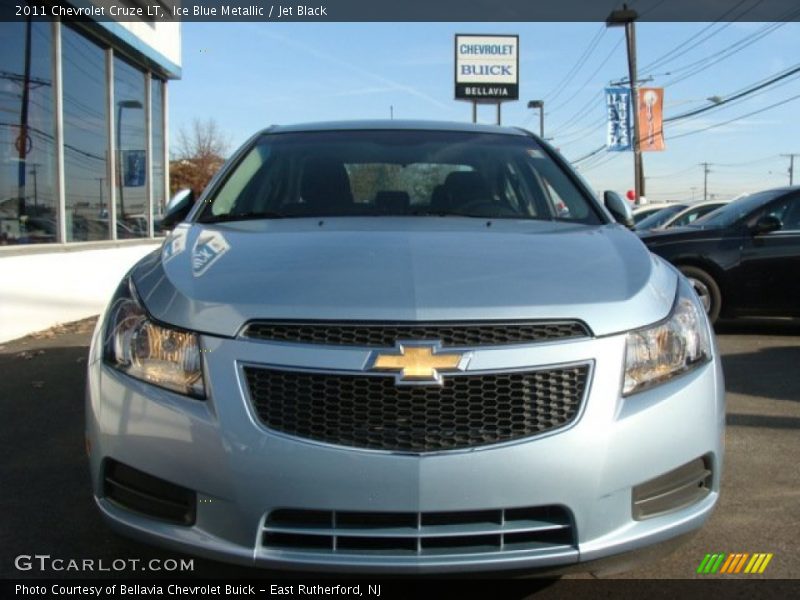 Ice Blue Metallic / Jet Black 2011 Chevrolet Cruze LT