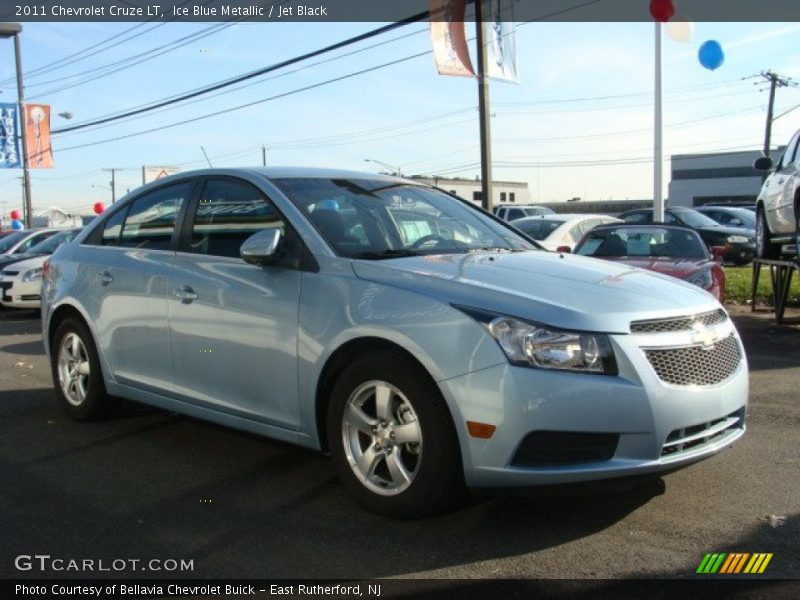 Ice Blue Metallic / Jet Black 2011 Chevrolet Cruze LT