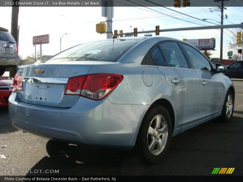 Ice Blue Metallic / Jet Black 2011 Chevrolet Cruze LT