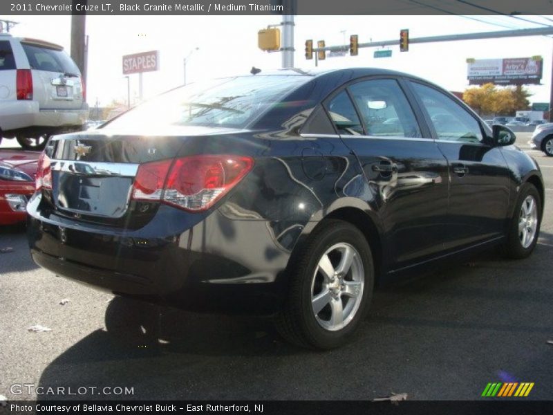 Black Granite Metallic / Medium Titanium 2011 Chevrolet Cruze LT