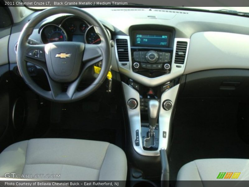 Black Granite Metallic / Medium Titanium 2011 Chevrolet Cruze LT