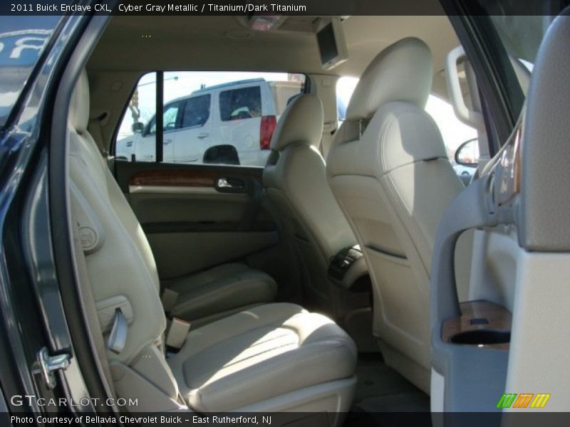 Cyber Gray Metallic / Titanium/Dark Titanium 2011 Buick Enclave CXL
