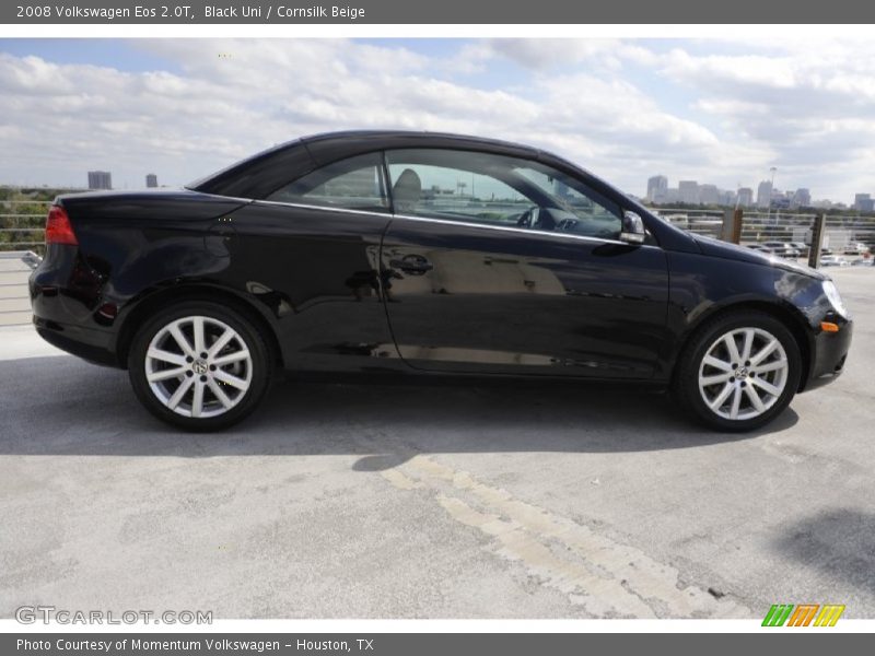 Black Uni / Cornsilk Beige 2008 Volkswagen Eos 2.0T
