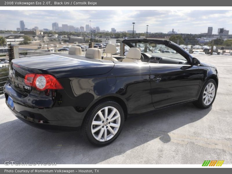 Black Uni / Cornsilk Beige 2008 Volkswagen Eos 2.0T