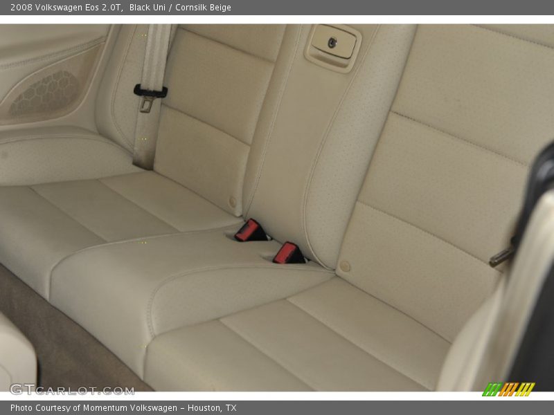 Black Uni / Cornsilk Beige 2008 Volkswagen Eos 2.0T