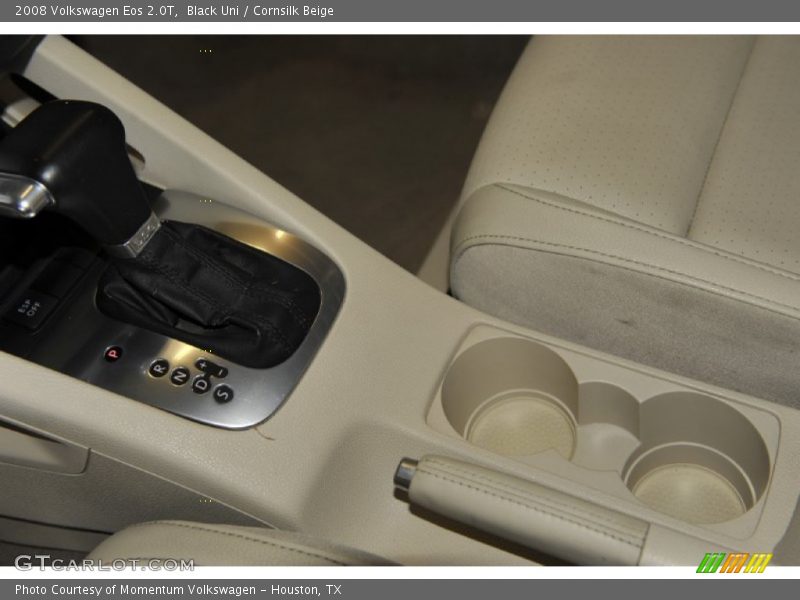 Black Uni / Cornsilk Beige 2008 Volkswagen Eos 2.0T