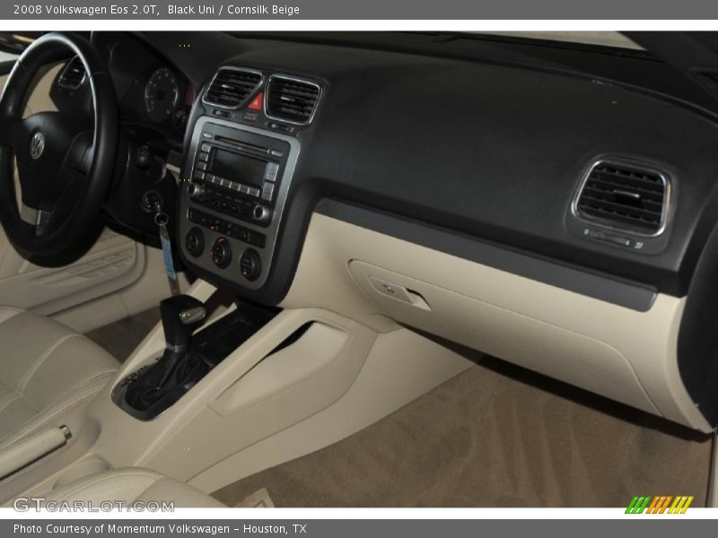 Black Uni / Cornsilk Beige 2008 Volkswagen Eos 2.0T