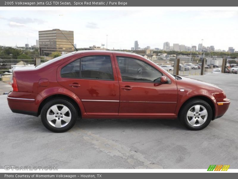 2005 Jetta GLS TDI Sedan Spice Red Metallic