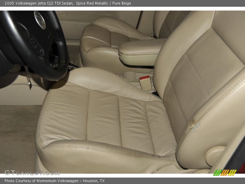 Spice Red Metallic / Pure Beige 2005 Volkswagen Jetta GLS TDI Sedan