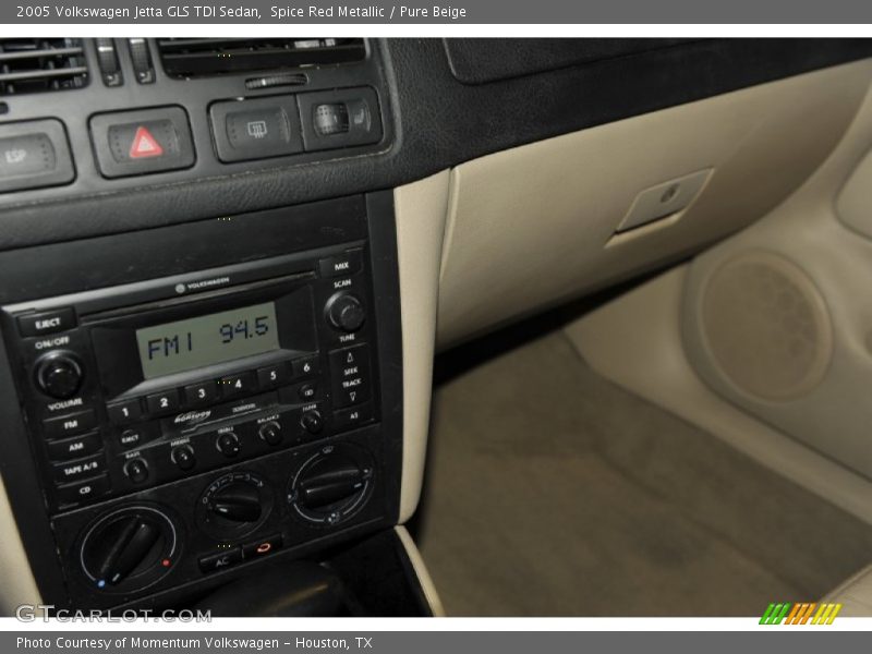 Spice Red Metallic / Pure Beige 2005 Volkswagen Jetta GLS TDI Sedan