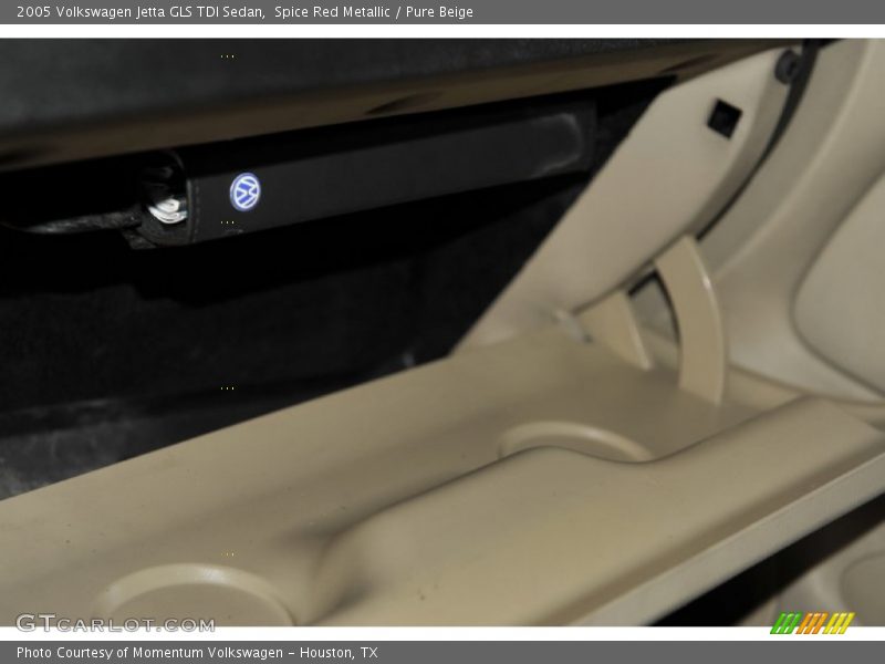 Spice Red Metallic / Pure Beige 2005 Volkswagen Jetta GLS TDI Sedan