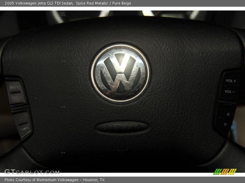 Spice Red Metallic / Pure Beige 2005 Volkswagen Jetta GLS TDI Sedan