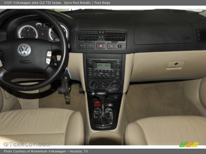 Spice Red Metallic / Pure Beige 2005 Volkswagen Jetta GLS TDI Sedan
