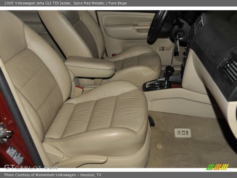 Spice Red Metallic / Pure Beige 2005 Volkswagen Jetta GLS TDI Sedan