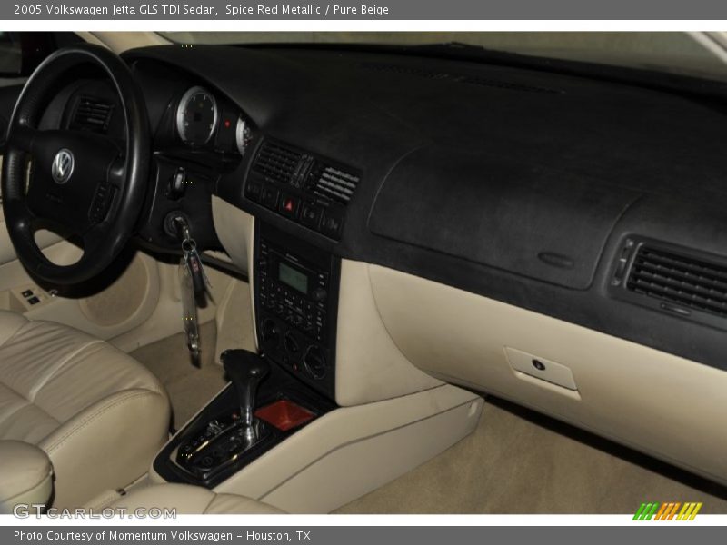 Spice Red Metallic / Pure Beige 2005 Volkswagen Jetta GLS TDI Sedan