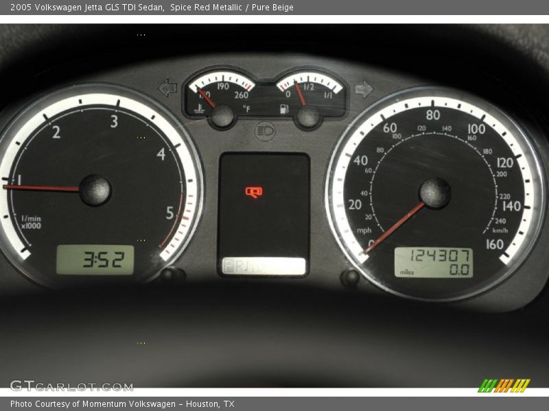 Spice Red Metallic / Pure Beige 2005 Volkswagen Jetta GLS TDI Sedan