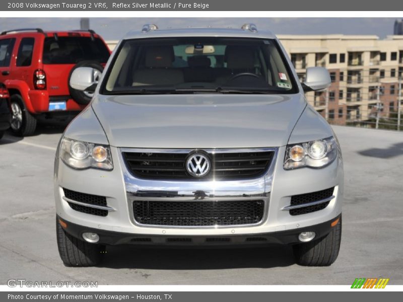 Reflex Silver Metallic / Pure Beige 2008 Volkswagen Touareg 2 VR6