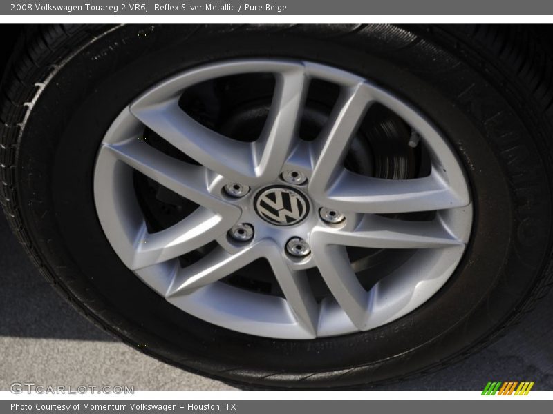 Reflex Silver Metallic / Pure Beige 2008 Volkswagen Touareg 2 VR6
