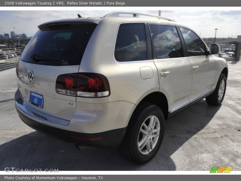 Reflex Silver Metallic / Pure Beige 2008 Volkswagen Touareg 2 VR6