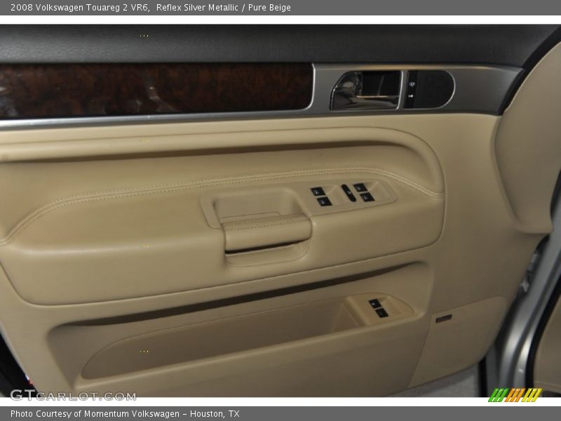 Reflex Silver Metallic / Pure Beige 2008 Volkswagen Touareg 2 VR6