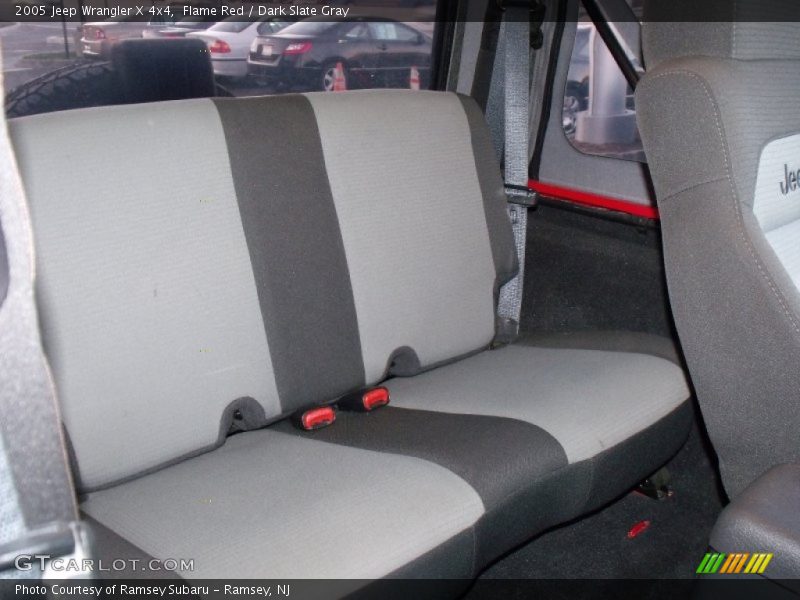 Flame Red / Dark Slate Gray 2005 Jeep Wrangler X 4x4