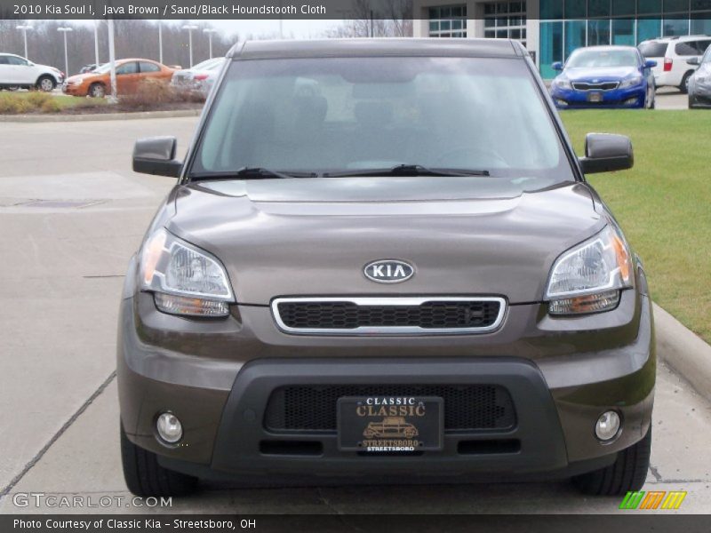 Java Brown / Sand/Black Houndstooth Cloth 2010 Kia Soul !