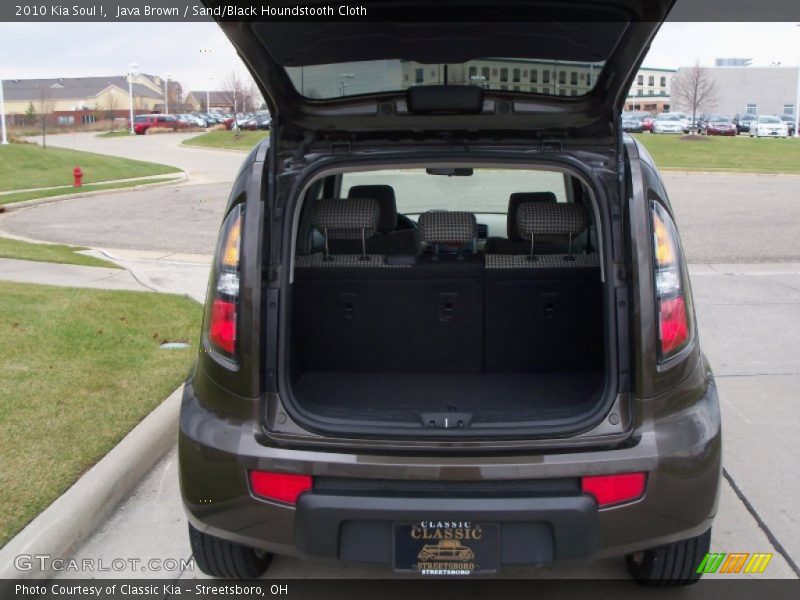 Java Brown / Sand/Black Houndstooth Cloth 2010 Kia Soul !
