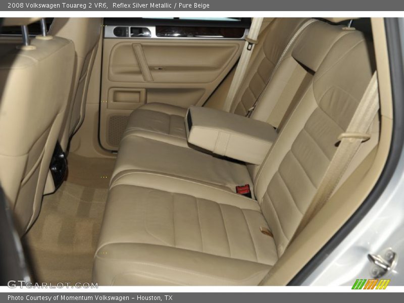 Reflex Silver Metallic / Pure Beige 2008 Volkswagen Touareg 2 VR6