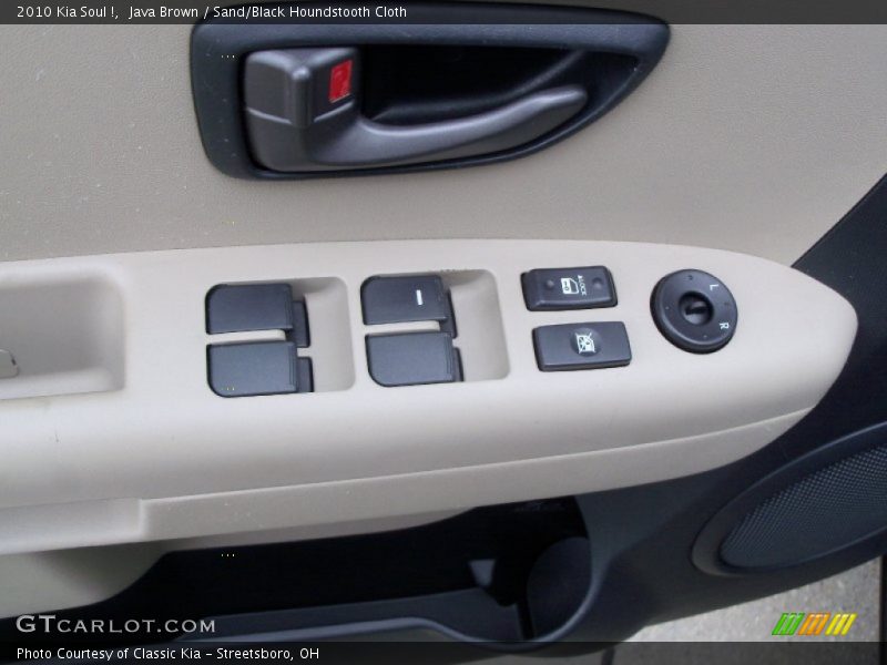 Java Brown / Sand/Black Houndstooth Cloth 2010 Kia Soul !