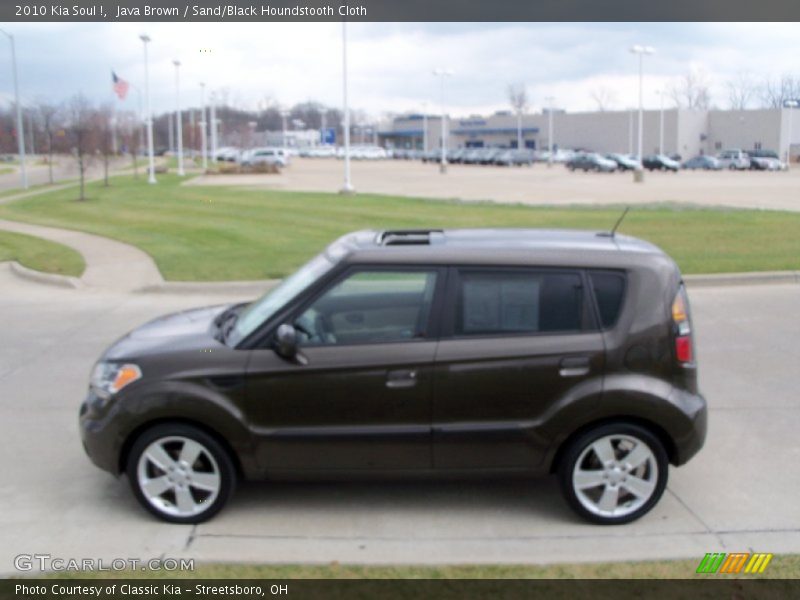 Java Brown / Sand/Black Houndstooth Cloth 2010 Kia Soul !