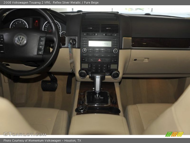 Reflex Silver Metallic / Pure Beige 2008 Volkswagen Touareg 2 VR6