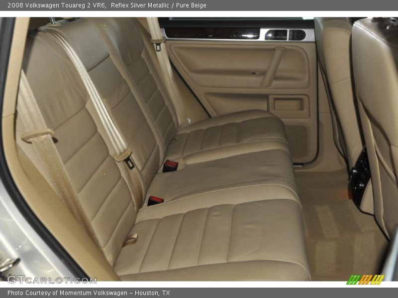 Reflex Silver Metallic / Pure Beige 2008 Volkswagen Touareg 2 VR6