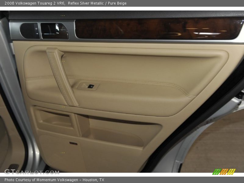 Reflex Silver Metallic / Pure Beige 2008 Volkswagen Touareg 2 VR6