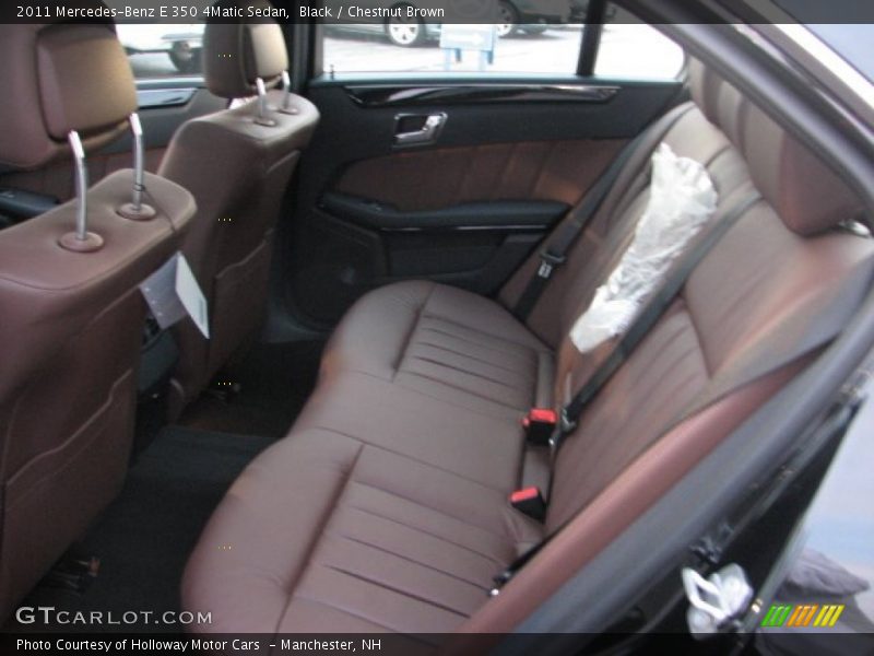  2011 E 350 4Matic Sedan Chestnut Brown Interior