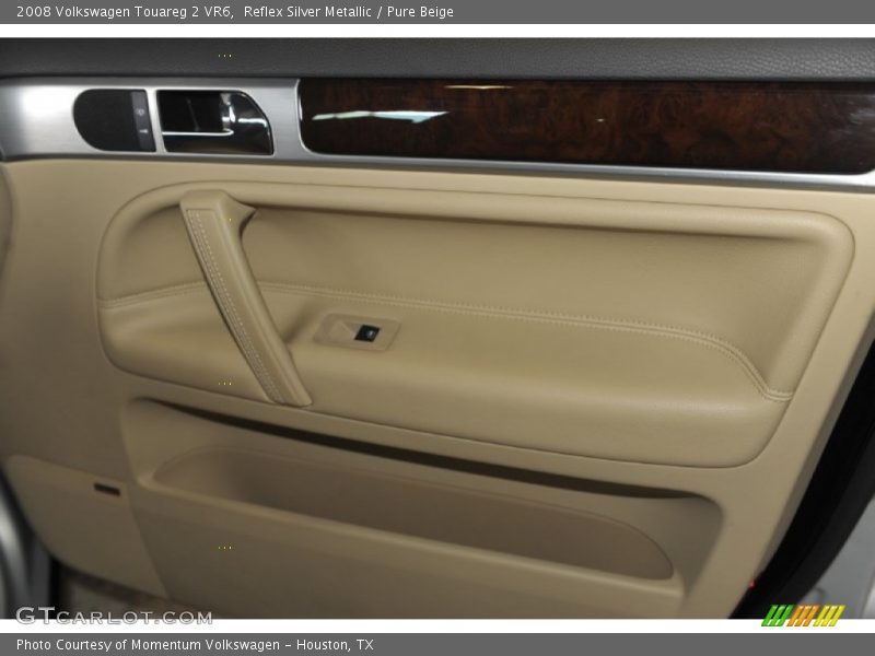 Reflex Silver Metallic / Pure Beige 2008 Volkswagen Touareg 2 VR6
