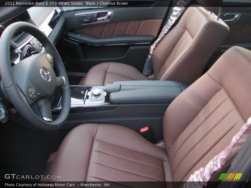  2011 E 350 4Matic Sedan Chestnut Brown Interior