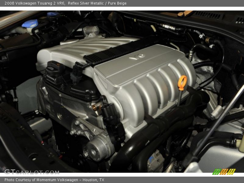 Reflex Silver Metallic / Pure Beige 2008 Volkswagen Touareg 2 VR6