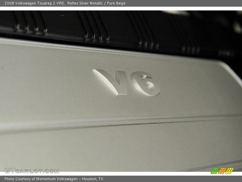 Reflex Silver Metallic / Pure Beige 2008 Volkswagen Touareg 2 VR6