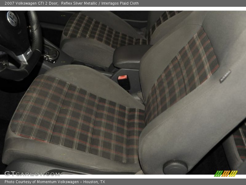 Reflex Silver Metallic / Interlagos Plaid Cloth 2007 Volkswagen GTI 2 Door