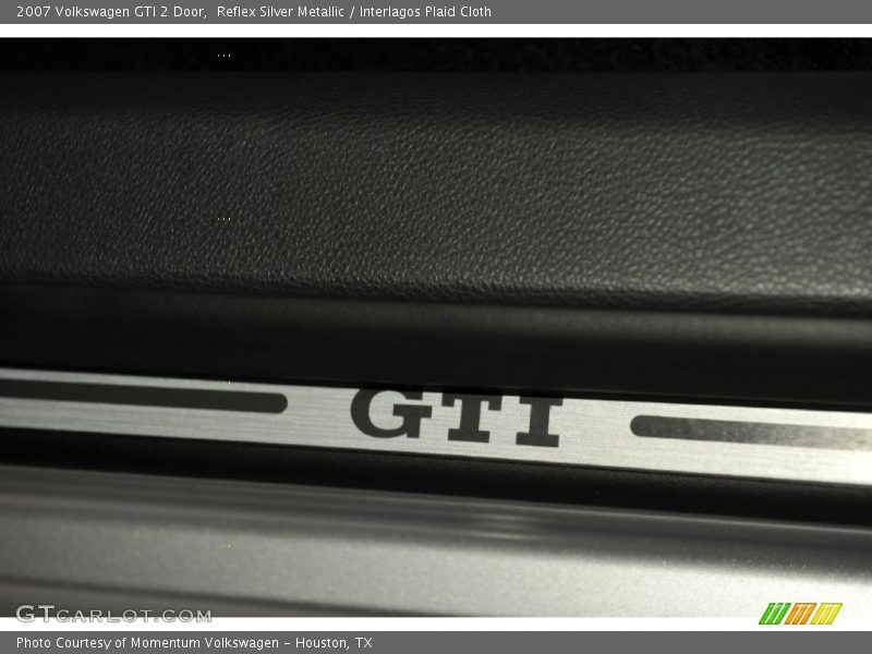 Reflex Silver Metallic / Interlagos Plaid Cloth 2007 Volkswagen GTI 2 Door