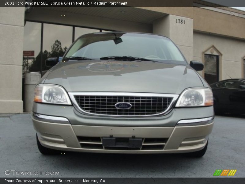 Spruce Green Metallic / Medium Parchment 2001 Ford Windstar SEL