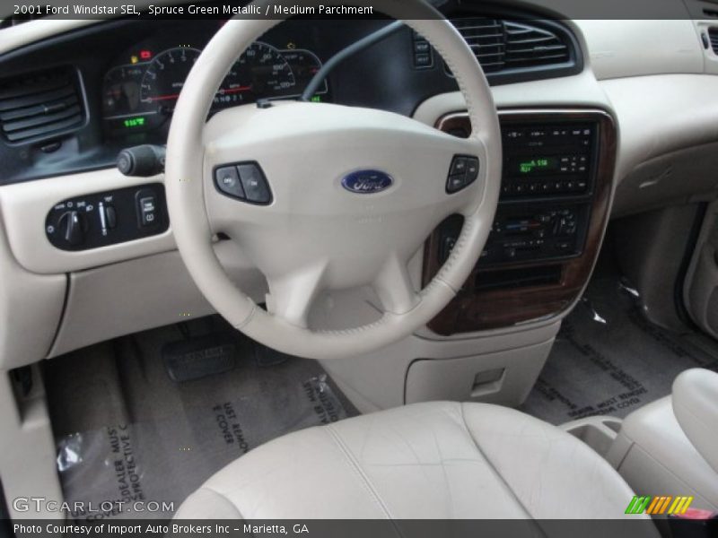 Dashboard of 2001 Windstar SEL