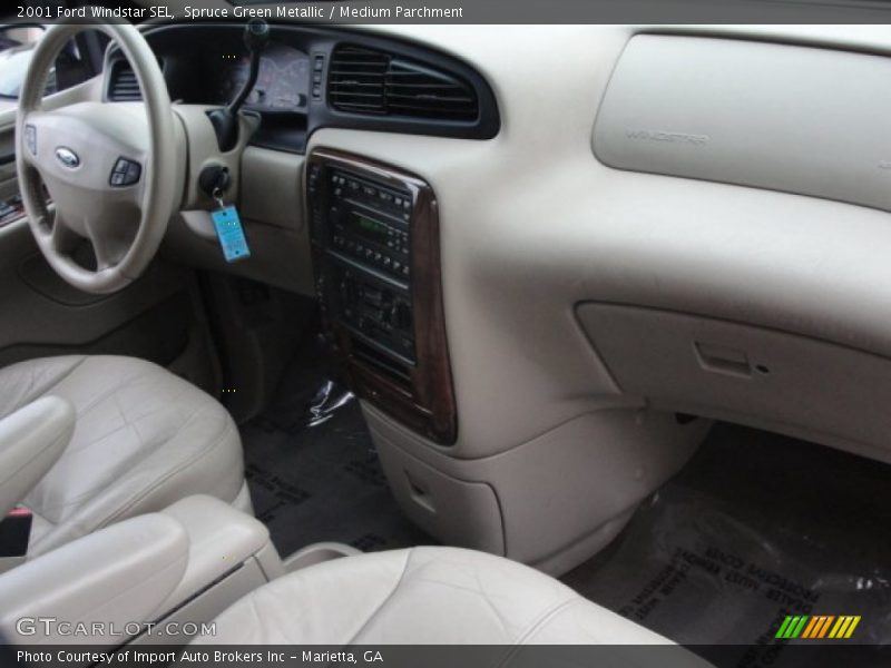 Dashboard of 2001 Windstar SEL