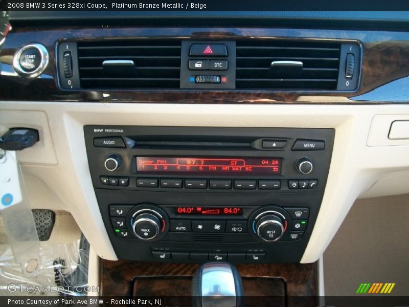 Platinum Bronze Metallic / Beige 2008 BMW 3 Series 328xi Coupe