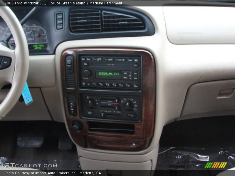 Spruce Green Metallic / Medium Parchment 2001 Ford Windstar SEL