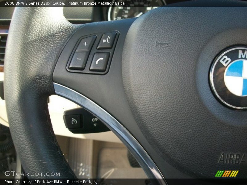 Platinum Bronze Metallic / Beige 2008 BMW 3 Series 328xi Coupe