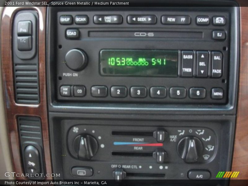 Audio System of 2001 Windstar SEL