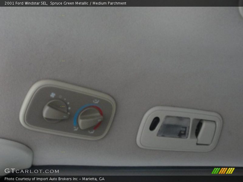 Spruce Green Metallic / Medium Parchment 2001 Ford Windstar SEL