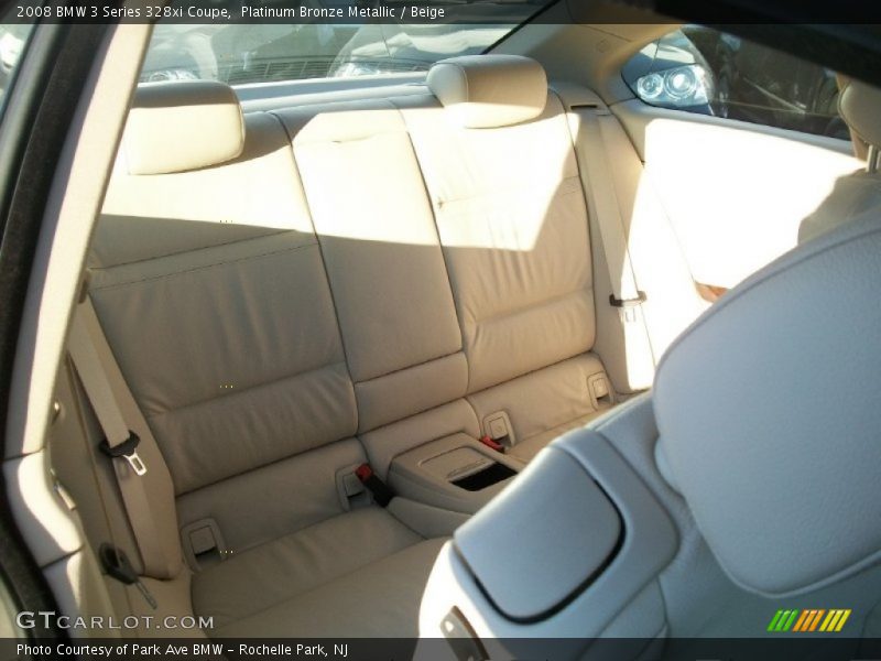 Platinum Bronze Metallic / Beige 2008 BMW 3 Series 328xi Coupe